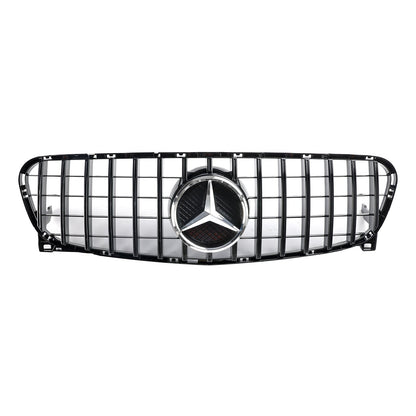 Benz GLA-Class W156 X156 GLA200/220/250/GLA45 2013-2017 Mercedes Front Bumper Grill Black GT Style Grille