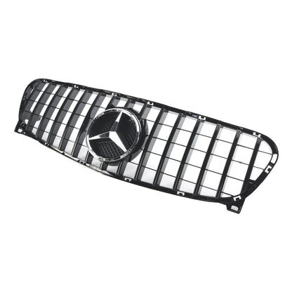 Benz GLA-Class W156 X156 GLA200/220/250/GLA45 2013-2017 Mercedes Front Bumper Grill Black GT Style Grille