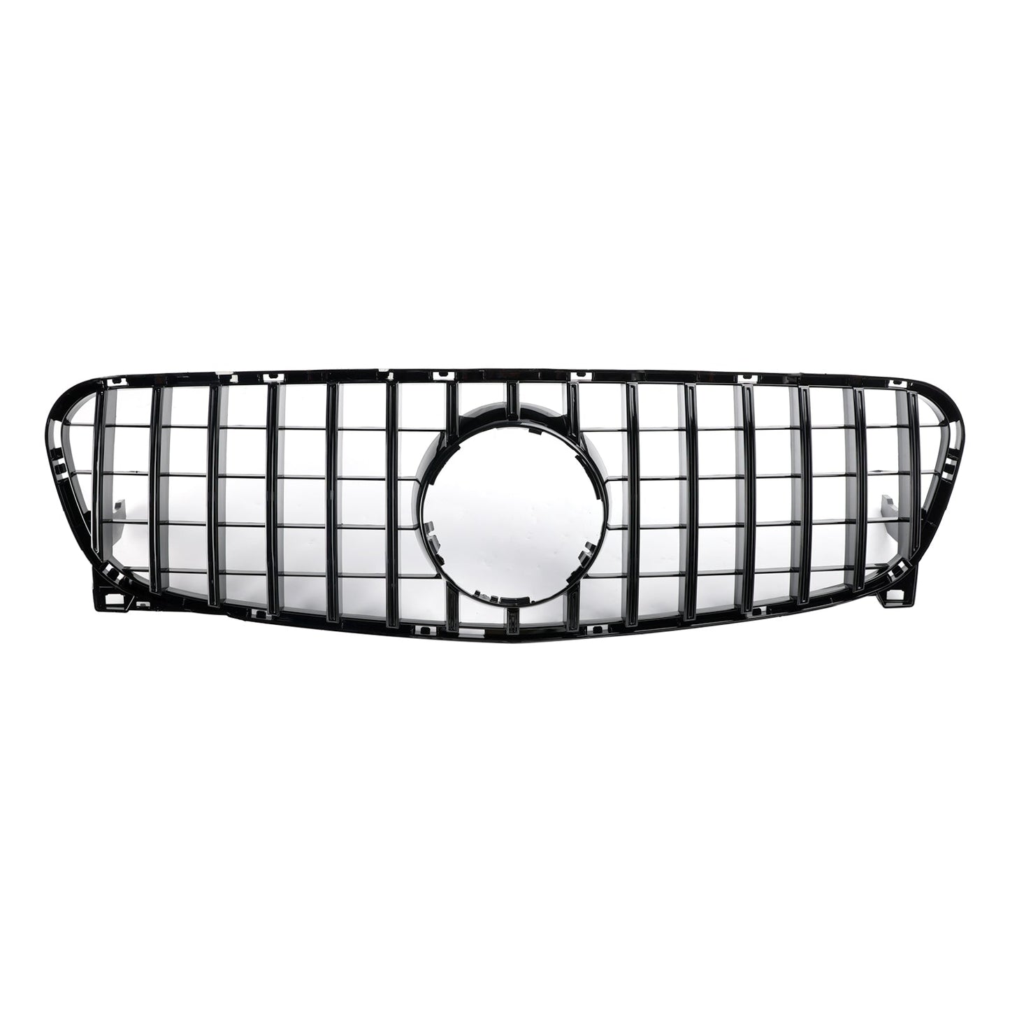 Benz GLA-Class W156 X156 GLA200/220/250/GLA45 2013-2017 Mercedes Front Bumper Grill Black GT Style Grille