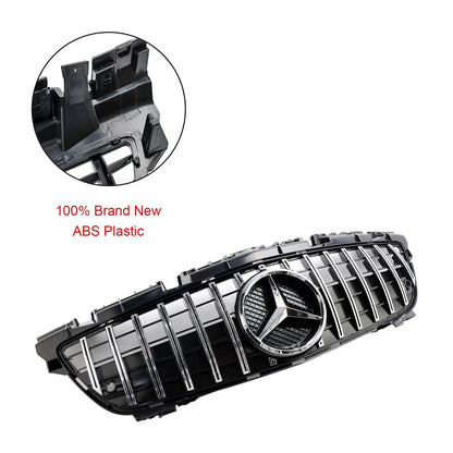 Benz SLK-Class R172 SLK200/250/350/SLK55 AMG 2011-2016 Mercedes Front Bumper Grill Chrome GT Style Grill