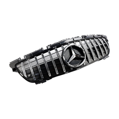 Benz SLK-Class R172 SLK200/250/350/SLK55 AMG 2011-2016 Mercedes Front Bumper Grill Chrome GT Style Grill