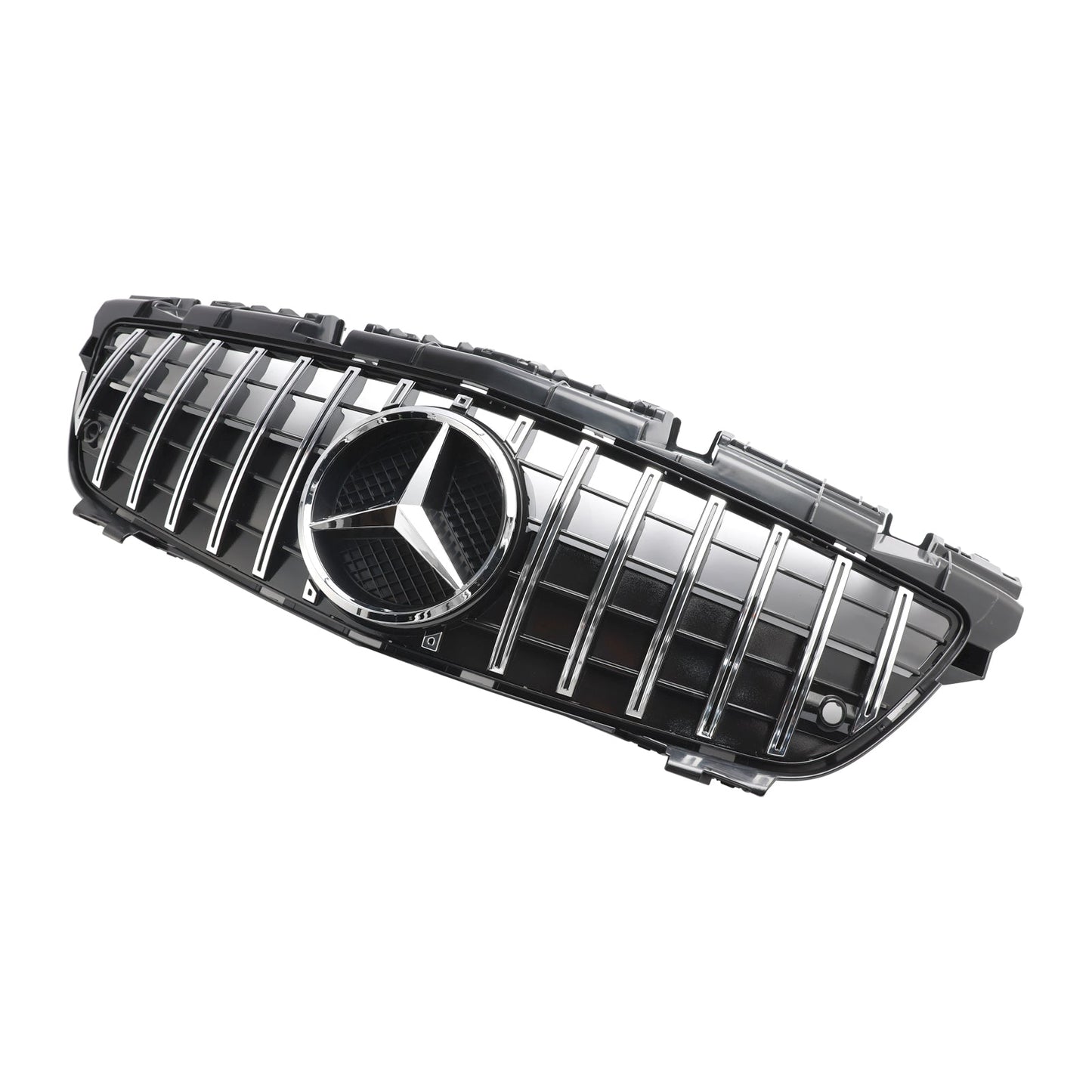 Benz SLK-Class R172 SLK200/250/350/SLK55 AMG 2011-2016 Mercedes Front Bumper Grill Chrome GT Style Grill