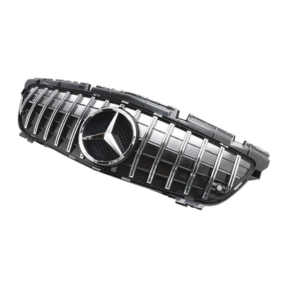 Benz SLK-Class R172 SLK200/250/350/SLK55 AMG 2011-2016 Mercedes Front Bumper Grill Chrome GT Style Grill