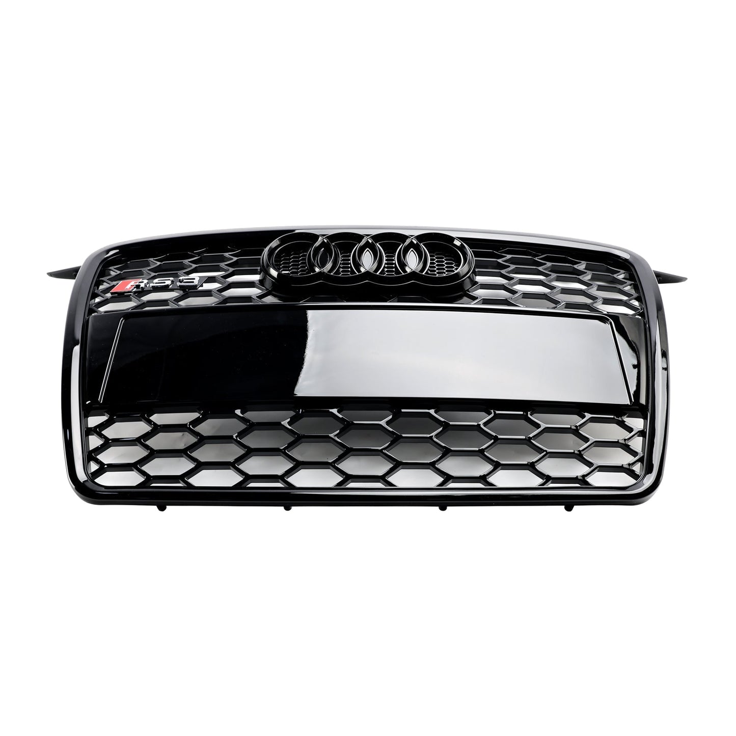 Audi A3 8P 2004-2008 Pre-Facelift RS3 Style Front Bumper Grill Black Honeycomb Grille