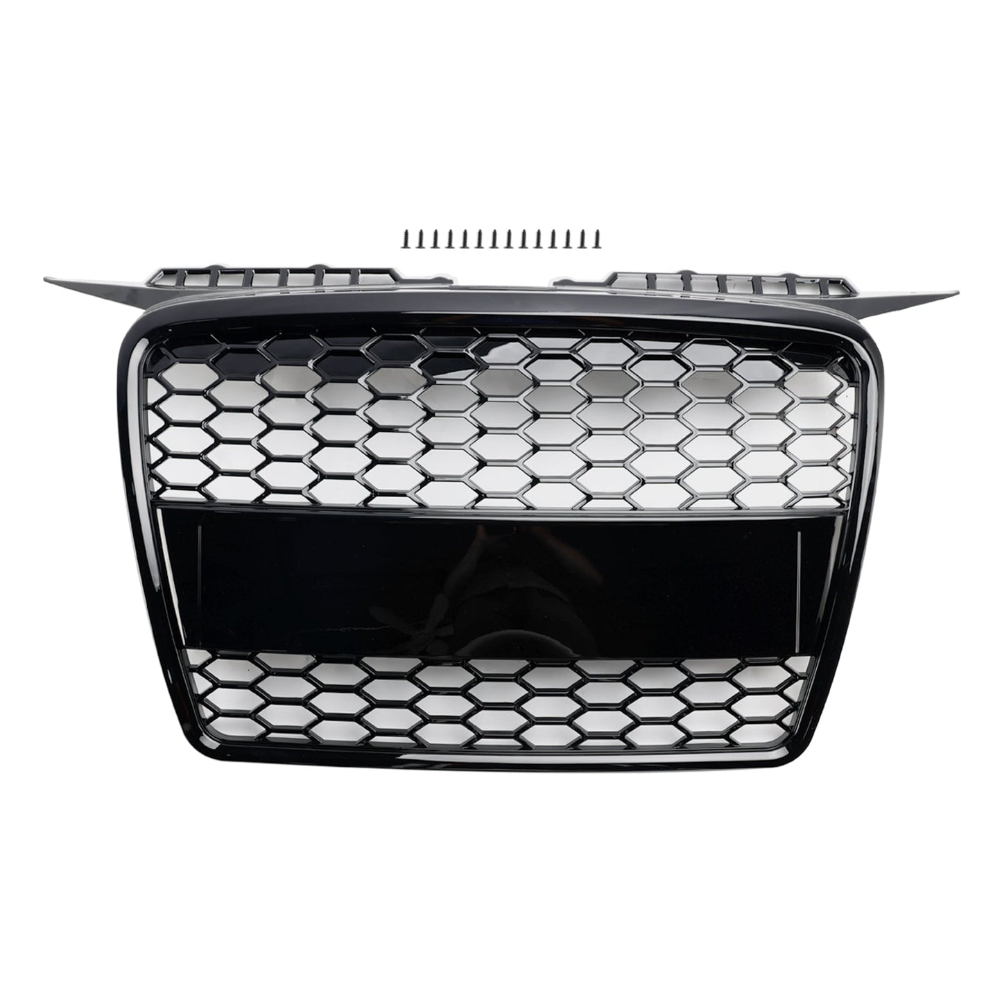 2004-2008 Audi A3 / S3 8P RS3 Style Honeycomb Grille Glossy Black Front Bumper Grill