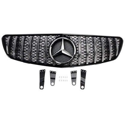 2005-2010 Mercedes Benz R-Class W251 GT Style Grill Front Bumper Chrome Replacement Grille