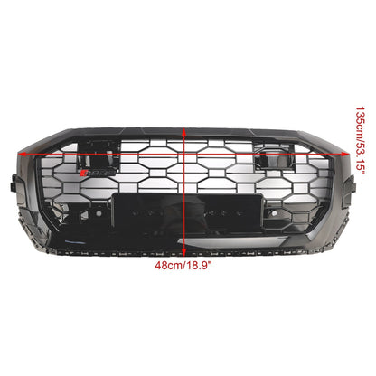 2019-2023 Audi Q8/SQ8 Gloss Black Front Honeycomb Mesh Grille RSQ8 Style