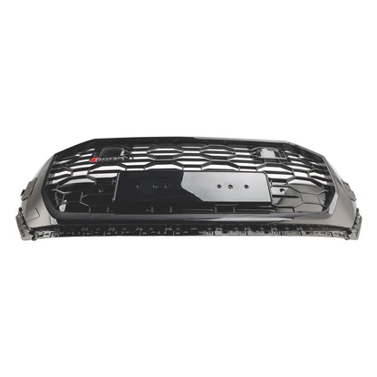 2019-2023 Audi Q8/SQ8 Gloss Black Front Honeycomb Mesh Grille RSQ8 Style