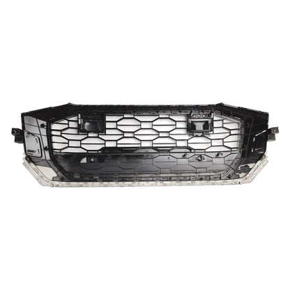 2019-2023 Audi Q8/SQ8 Gloss Black Front Honeycomb Mesh Grille RSQ8 Style