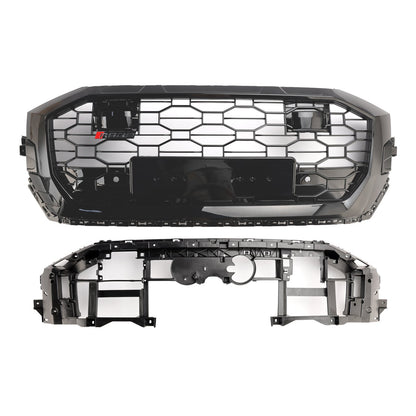 2019-2023 Audi Q8/SQ8 Gloss Black Front Honeycomb Mesh Grille RSQ8 Style