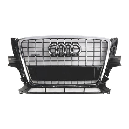 2009-2012 Audi Q5 SQ5 Chrome Front Bumper Grill Replacement