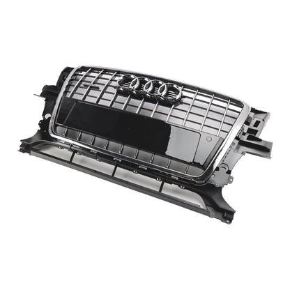 2009-2012 Audi Q5 SQ5 Chrome Front Bumper Grill Replacement