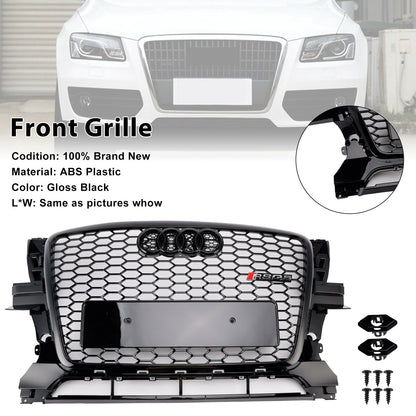 2009-2012 Audi Q5/Q5 Sline To RSQ5 Honeycomb Style Grill Front Bumper Replacement Grill