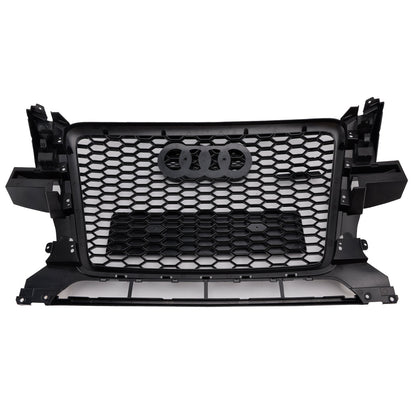 2009-2012 Audi Q5/Q5 Sline To RSQ5 Honeycomb Style Grill Front Bumper Replacement Grill