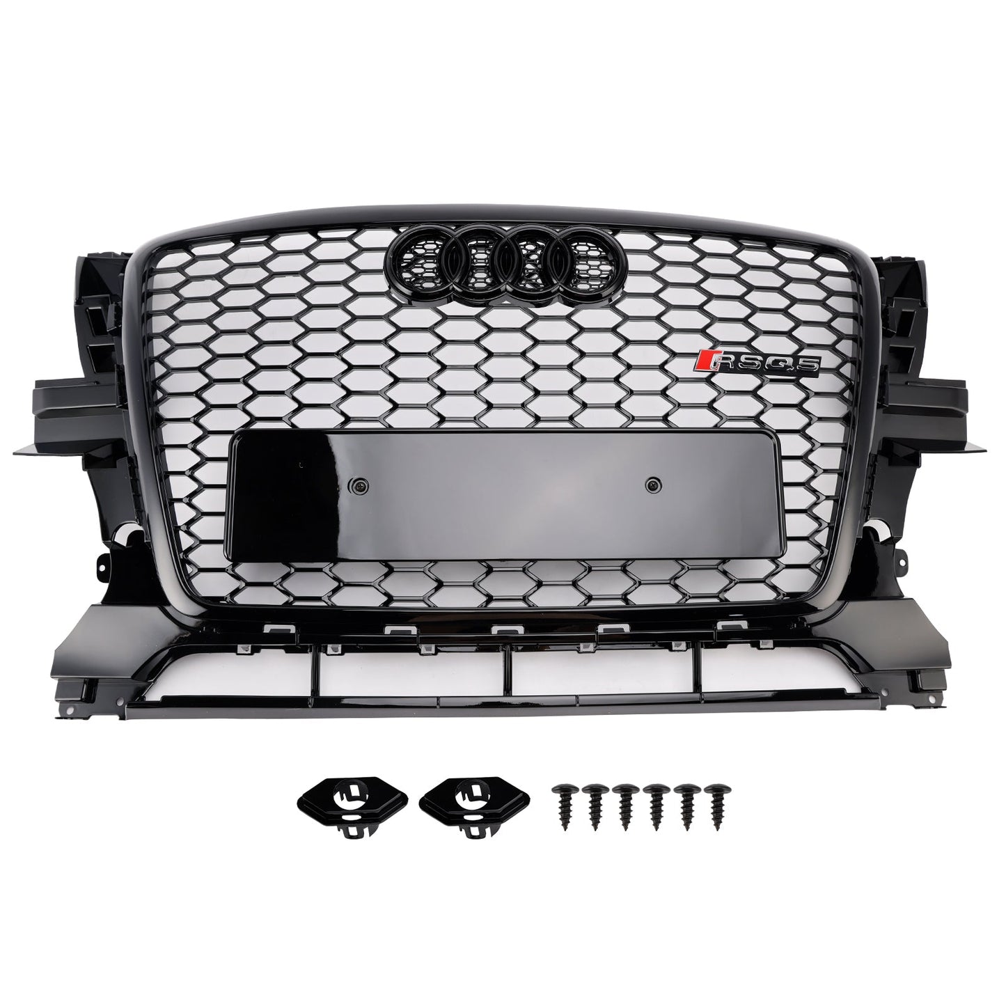 2009-2012 Audi Q5/Q5 Sline To RSQ5 Honeycomb Style Grill Front Bumper Replacement Grill