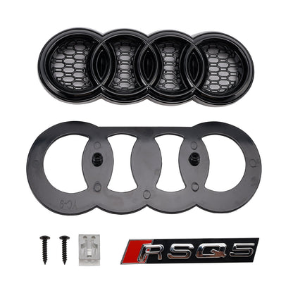 2009-2012 Audi Q5/Q5 Sline To RSQ5 Honeycomb Style Grill Front Bumper Replacement Grill