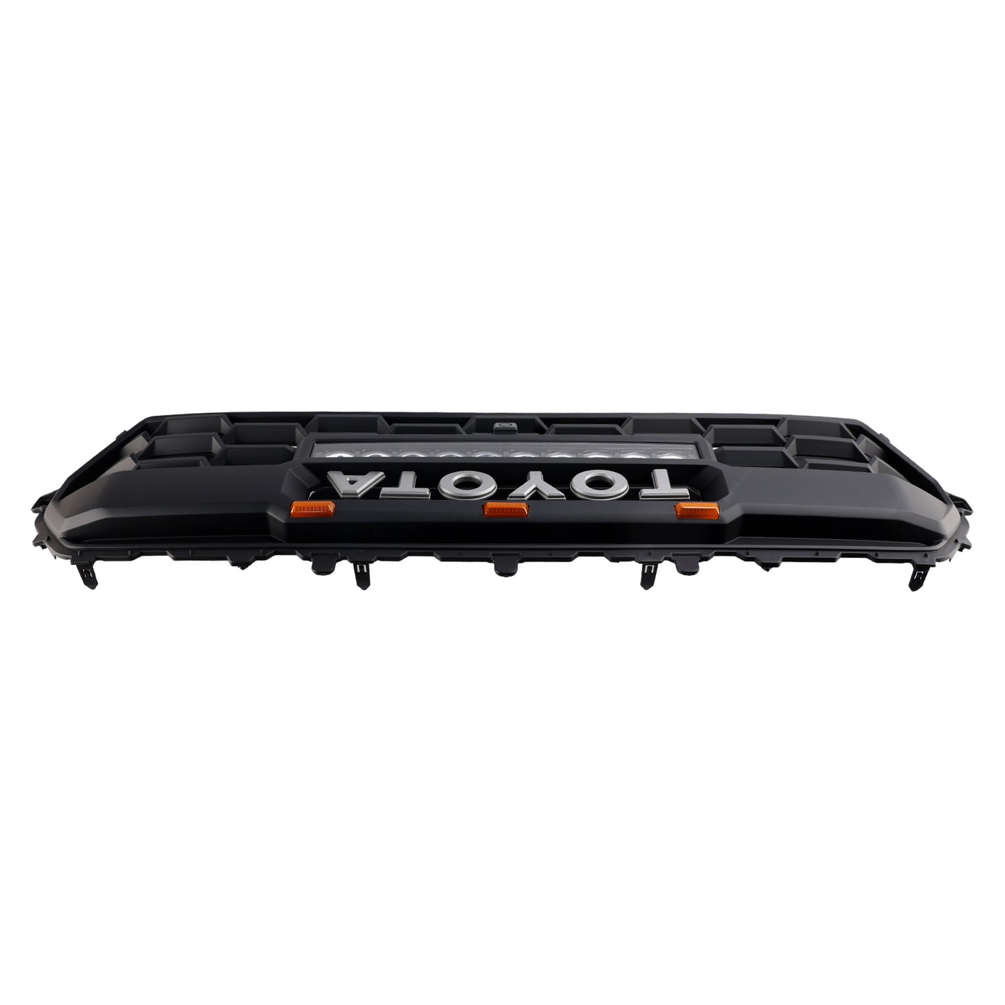 Toyota 2024-2025 Tacoma TRD Pro Front Grille Black Honeycomb Grill + LED Light + Light Bar + Letter