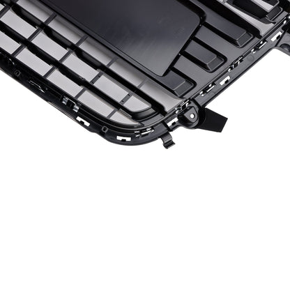 Audi A1 / A1 S-Line 2010-2015 Grille Front Bumper Replacement Chrome Mesh Slat Grill