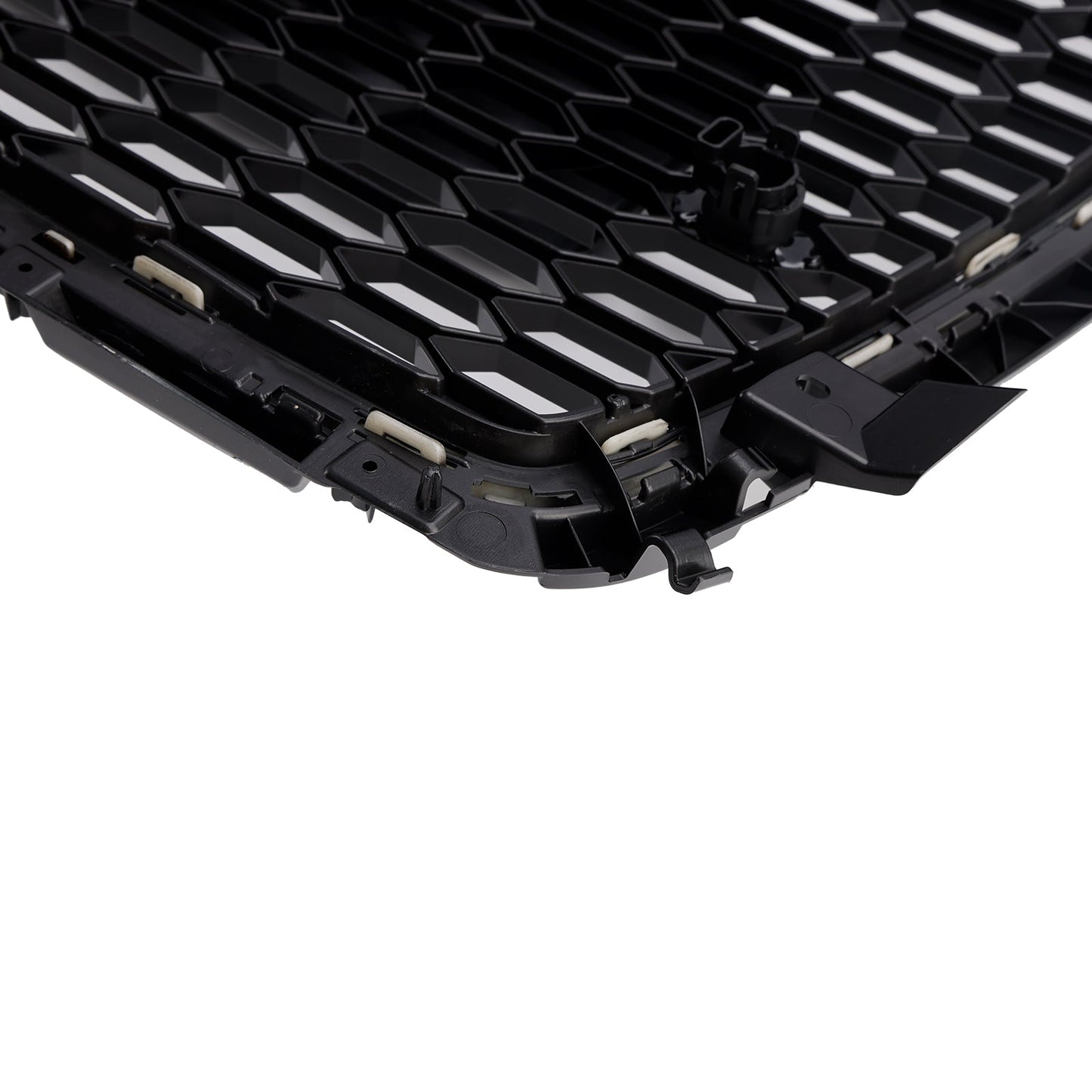 Audi A1 / A1 Sline / S1 8X 2014 2015 2016 2017 2018 2019 Honeycomb / Slat Front Grille Air Intake Radiator Black RS Grill W/ Audi Rings