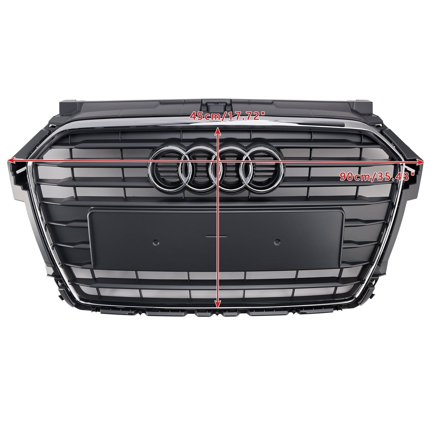 2016-2019 Audi A1 S1 MK1 Facelift Chrome Front Bumper Grille Grill 8XA853651B