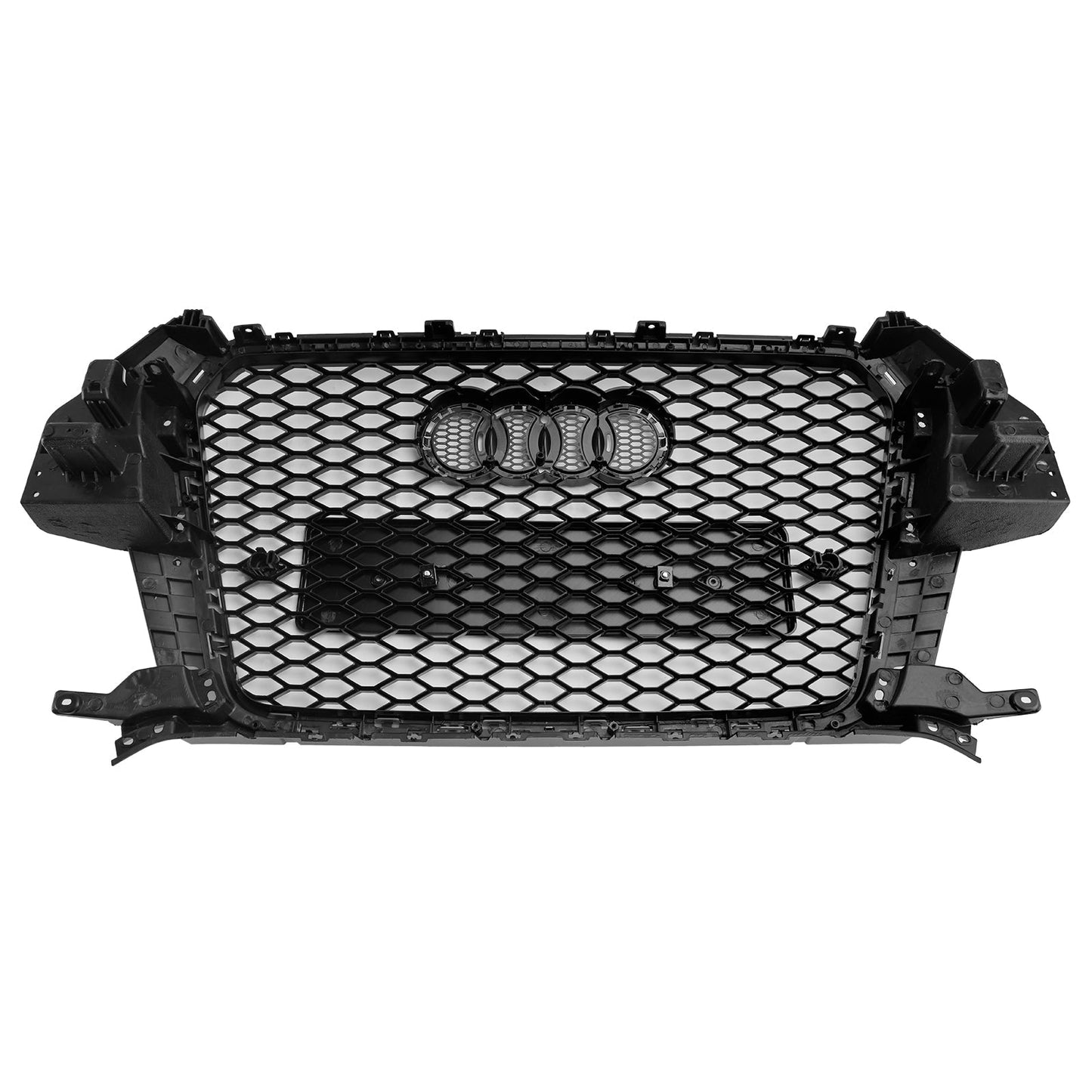 2011-2015 Audi Q3 RSQ3 Style Gloss Black Front Honeycomb Mesh Grille 5060531048501