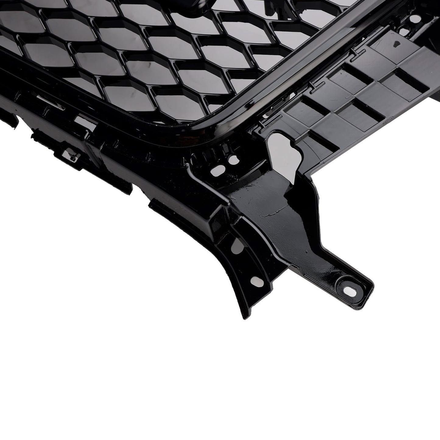 2011-2015 Audi Q3 RSQ3 Style Gloss Black Front Honeycomb Mesh Grille 5060531048501