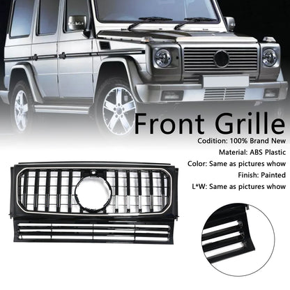 Mercedes Benz G-Class W463 1990-2018 Chrome / Black Grill Air Intake Radiator Bumper Front Grille