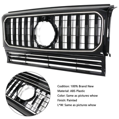 Mercedes Benz G-Class W463 1990-2018 Chrome / Black Grill Air Intake Radiator Bumper Front Grille