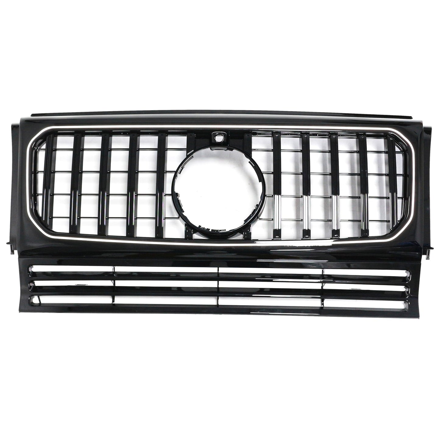Mercedes Benz G-Class W463 1990-2018 Chrome / Black Grill Air Intake Radiator Bumper Front Grille