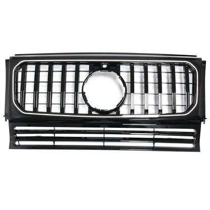 Mercedes Benz G-Class W463 1990-2018 Chrome / Black Grill Air Intake Radiator Bumper Front Grille