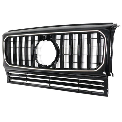 Mercedes Benz G-Class W463 1990-2018 Chrome / Black Grill Air Intake Radiator Bumper Front Grille