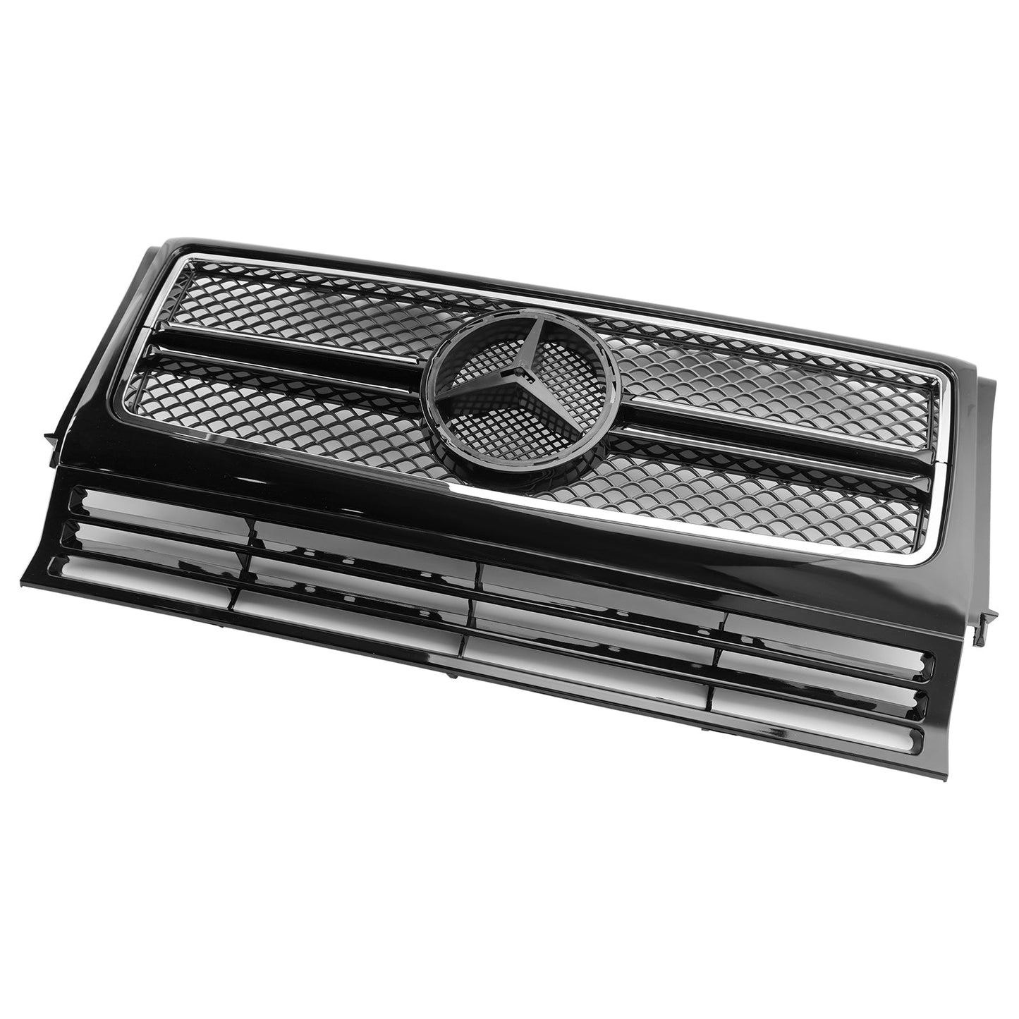 Mercedes Benz G-Class W463 1990-2018 Chrome / Black Grill Air Intake Radiator Bumper Front Grille