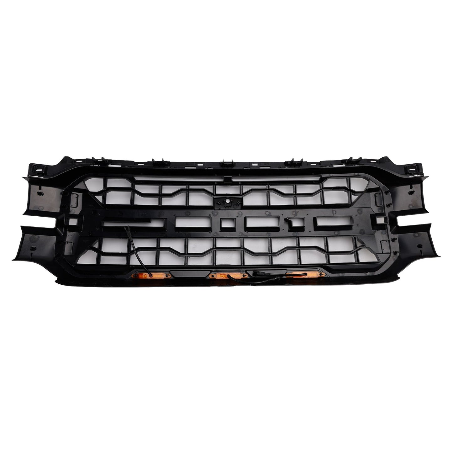 2024-2026 Ford F150 Lariat / King Ranch / Platinum Raptor Style Grille Front Bumper Black Grille W/ LED