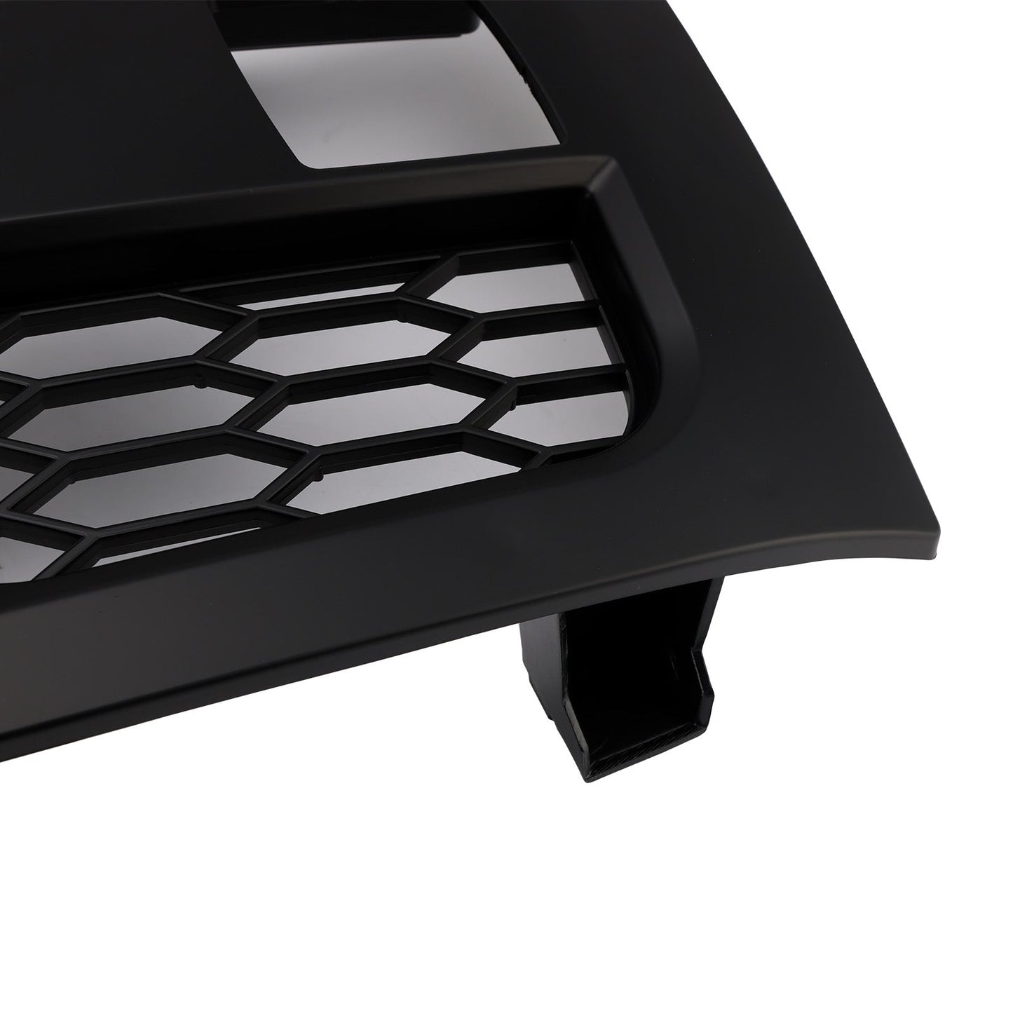 2007-2013 Chevy Silverado 1500 Raptor Style Grill Front Bumper Black Replacement Grille W/ LED