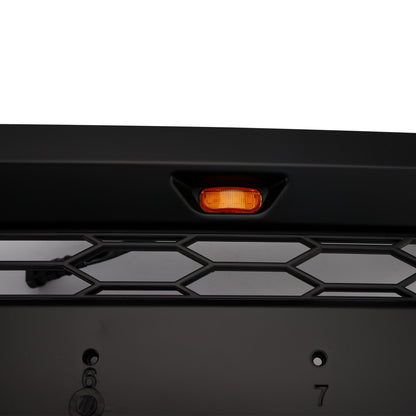 Chevrolet Silverado 1500 2007-2013 Front Grille Front Bumper Black Raptor Grille With LED
