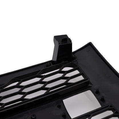 2007-2013 Chevy Silverado 1500 Raptor Style Grill Front Bumper Black Replacement Grille W/ LED