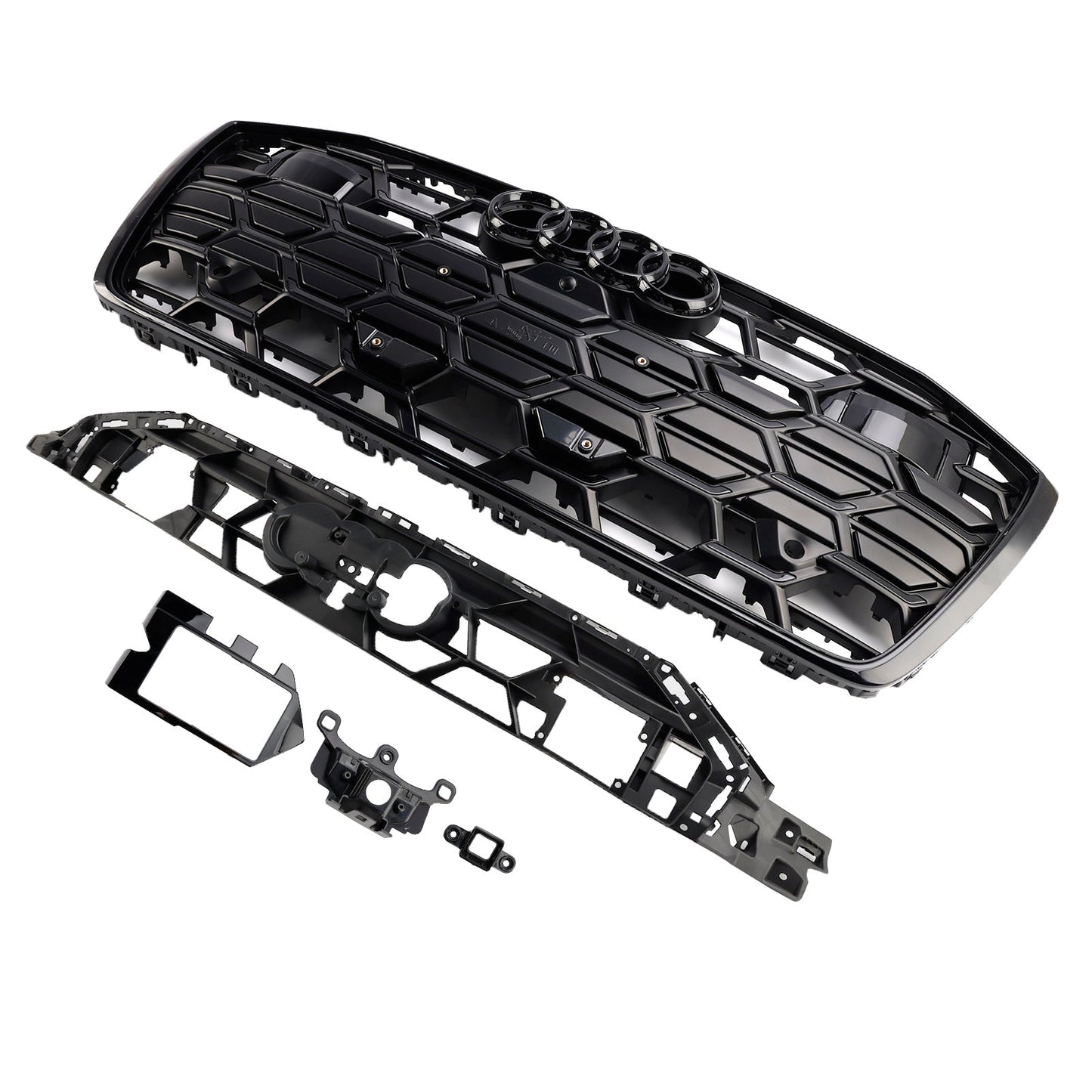 2019-2023 Audi A6 C8 S6 Black Front Bumper Grille Grill 4K0853651T