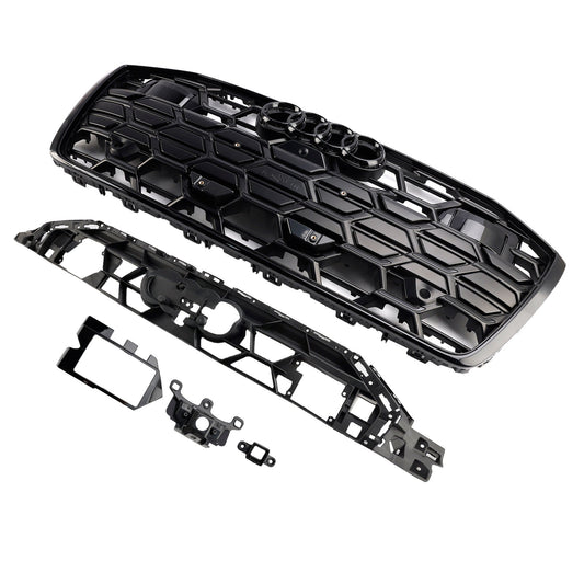 2019-2023 Audi A6 C8 S6 Black Front Bumper Grille Grill 4K0853651T