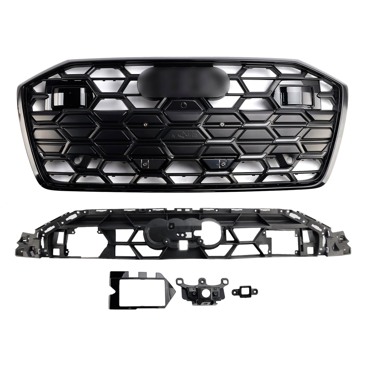 2019-2023 Audi A6 C8 S6 Black Front Bumper Grille Grill 4K0853651T