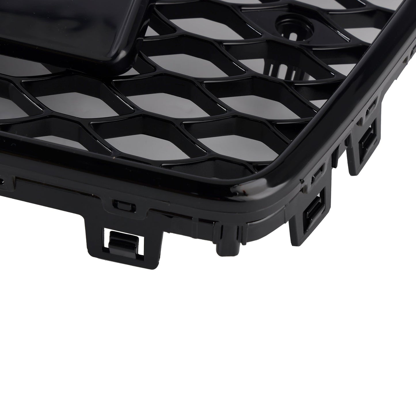 2016-2018 Audi A6 S6 C7 RS6 Style Front Honeycomb Mesh Grille Grill Black