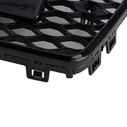 2016-2018 Audi A6 S6 C7 RS6 Style Front Honeycomb Mesh Grille Grill Black