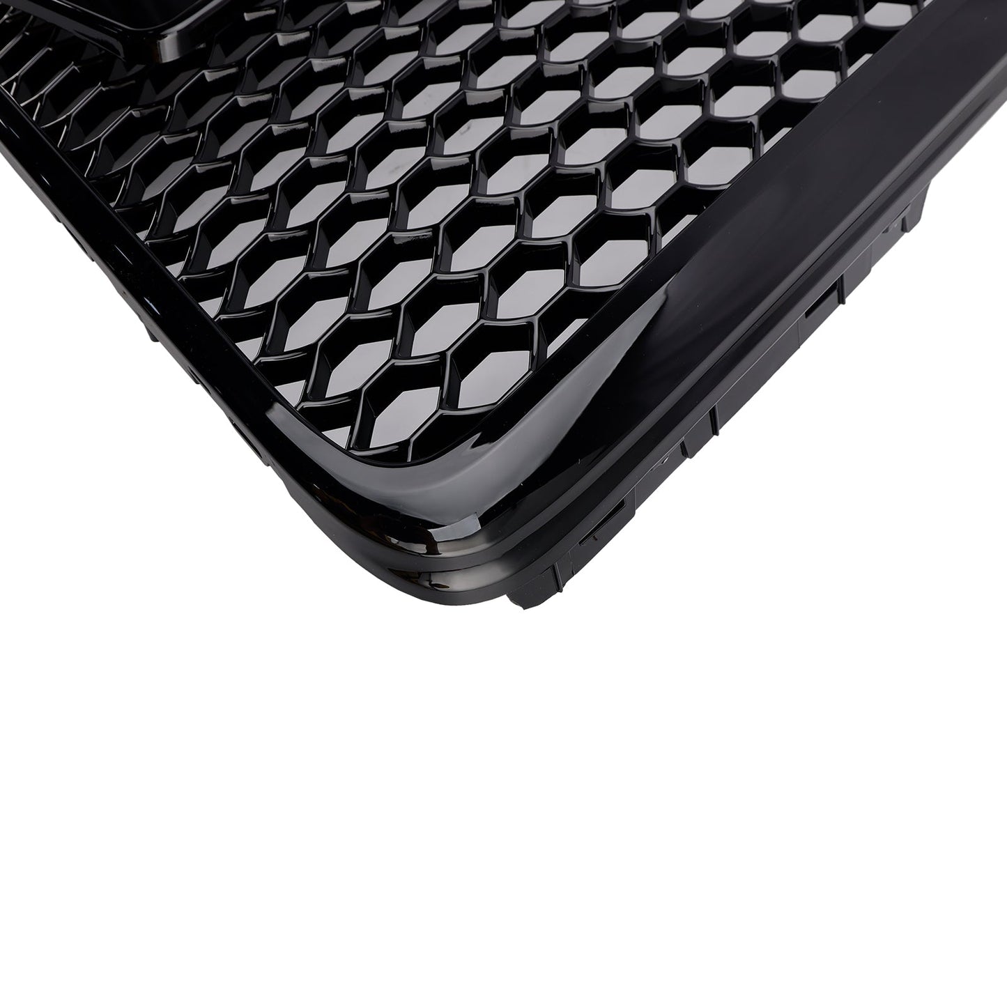 2008-2011 Audi A6 C6 Black Front Honeycomb Bumper Grill Grille Facelift