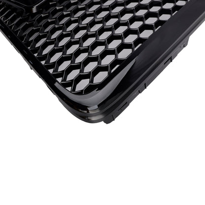2008-2011 Audi A6 C6 Black Front Honeycomb Bumper Grill Grille Facelift