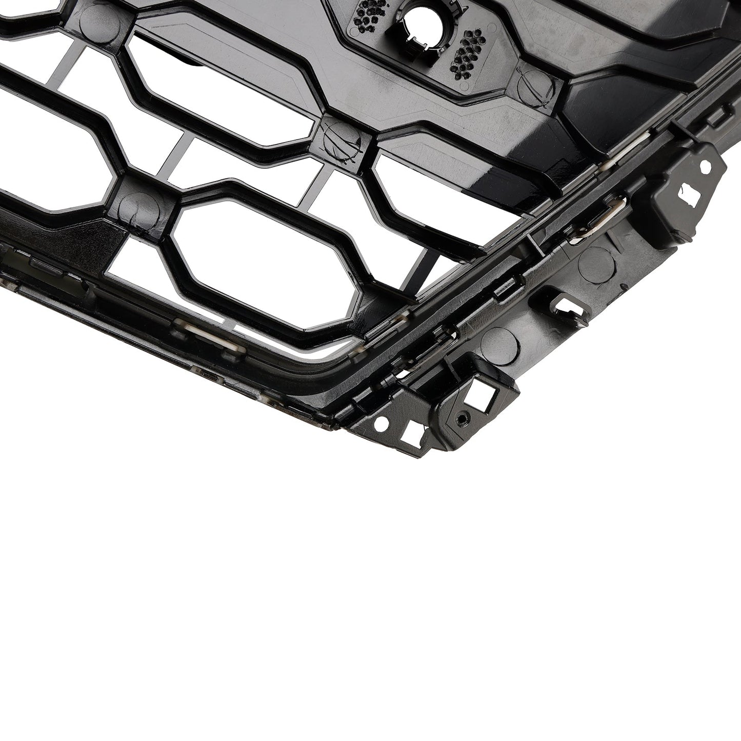 2020-2024 Audi A3 S3 RS3 Style Honeycomb Front Grille Grill Gloss Black