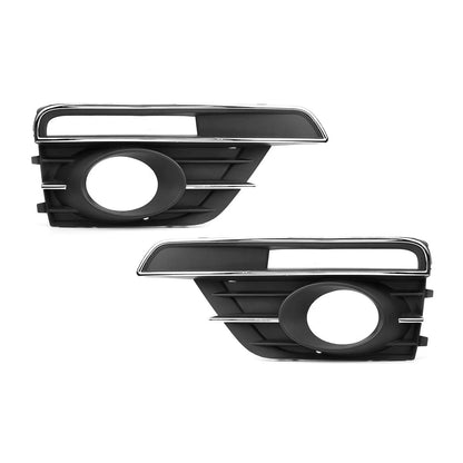 2016-2019 VW Beetle Pair Front Bumper Fog Light Grill Cover Bezel 5C5854661K 5C5854662J
