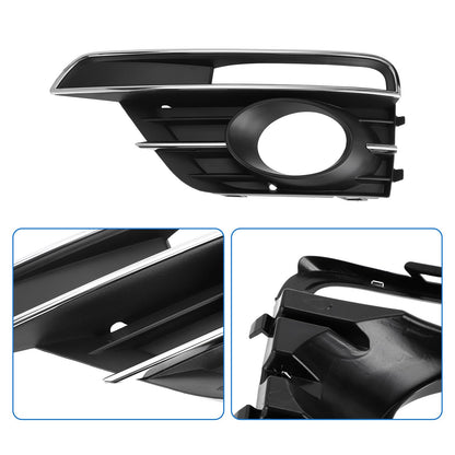 2016-2019 VW Beetle Pair Front Bumper Fog Light Grill Cover Bezel 5C5854661K 5C5854662J