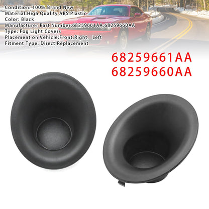 Left Side Fog Light Cover For Dodge Challenger 2015-2022 68259661AA