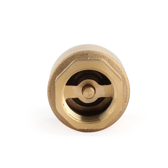 DN15 1/2" NPT In-Line Check Valve Brass Spring Loaded Inline 200PSI, 1/2" DN15