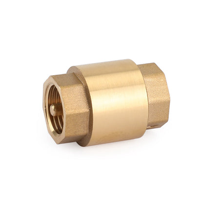 DN15 1/2" NPT In-Line Check Valve Brass Spring Loaded Inline 200PSI, 1/2" DN15