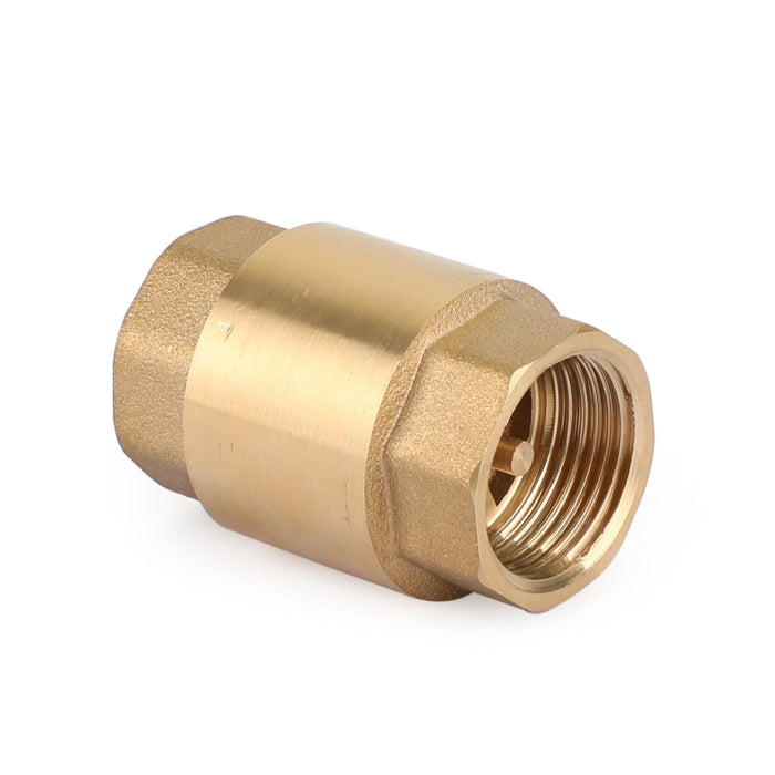 DN15 1/2" NPT In-Line Check Valve Brass Spring Loaded Inline 200PSI, 1/2" DN15